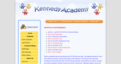 Desktop Screenshot of kennedyacademy.com